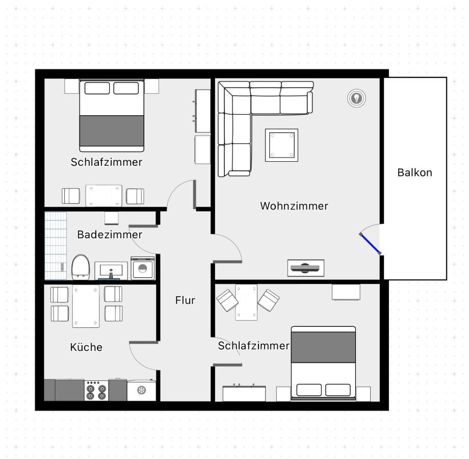 Wippsteert - 5 Sterne - Mit Balkon Und Pkw Stellplatz Apartment *